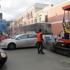 Lavori su corso Imbriani, è caos