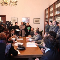 Conferenza Guardia di Finanza presso la Procura di Trani