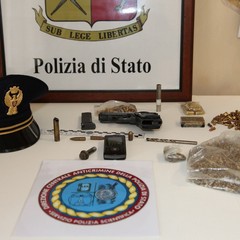Arresto pregiudicato, la conferenza stampa della Polizia di Trani