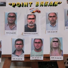 Conferenza Procura di Trani - Operzione "Point break"