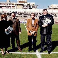 La nazionale femminile di calcio a Trani, il 22 marzo 2000