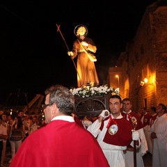 La statua di San Nicola Pellegrino torna al Monastero di Colonna