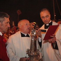 La statua di San Nicola Pellegrino torna al Monastero di Colonna