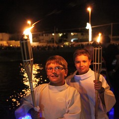 La statua di San Nicola Pellegrino torna al Monastero di Colonna