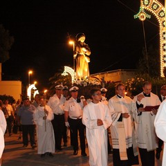 La statua di San Nicola Pellegrino torna al Monastero di Colonna