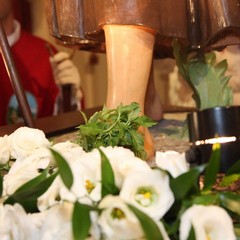 La statua di San Nicola Pellegrino torna al Monastero di Colonna