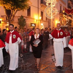 La statua di San Nicola Pellegrino torna al Monastero di Colonna