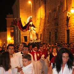 La statua di San Nicola Pellegrino torna al Monastero di Colonna