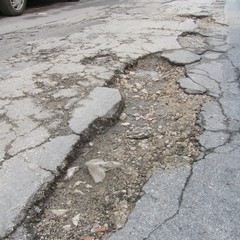 Via San Giovanni Russo, nei pressi del civico 47