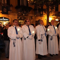 Omaggio floreale all'Immacolata: piazza della Libertà