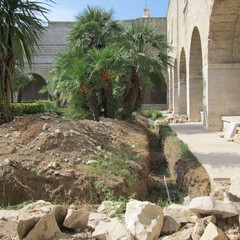 Gli scavi al Monastero di Trani