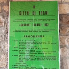 Rassegna di manifesti d'epoca del Comune di Trani