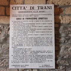 Rassegna di manifesti d'epoca del Comune di Trani