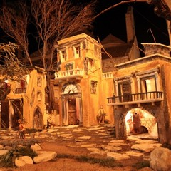 Presepe in piazza della Libertà - Trani 2011