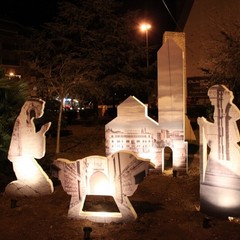 Presepe in piazza Albanese - Trani 2011