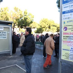 Corteo di protesta contro la smobilitazione dell’ospedale di Trani