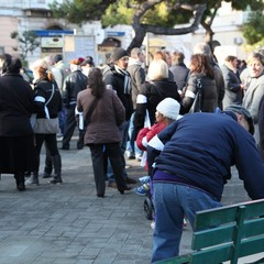 Corteo di protesta contro la smobilitazione dell’ospedale di Trani