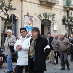 Corteo di protesta contro la smobilitazione dell’ospedale di Trani