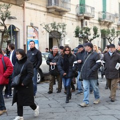 Corteo di protesta contro la smobilitazione dell’ospedale di Trani