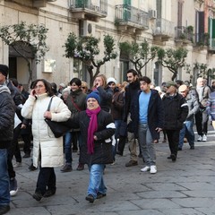 Corteo di protesta contro la smobilitazione dell’ospedale di Trani