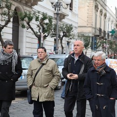 Corteo di protesta contro la smobilitazione dell’ospedale di Trani