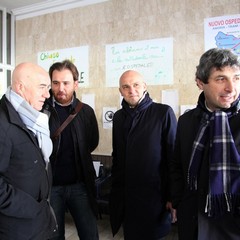 Protesta ospedale di Trani