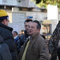 Corteo di protesta contro la smobilitazione dell’ospedale di Trani