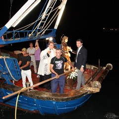 Sbarco di San Nicola Pellegrino nel porto di Trani