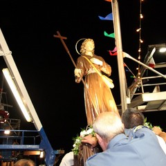 Sbarco di San Nicola Pellegrino nel porto di Trani