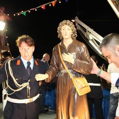 Sbarco di San Nicola Pellegrino nel porto di Trani