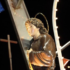 Sbarco di San Nicola Pellegrino nel porto di Trani