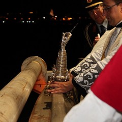 Sbarco di San Nicola Pellegrino nel porto di Trani