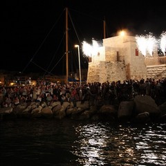 Sbarco di San Nicola Pellegrino nel porto di Trani