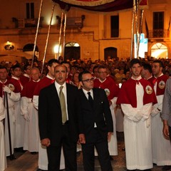 Sbarco di San Nicola Pellegrino nel porto di Trani