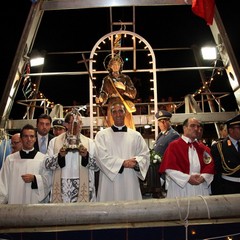 Sbarco di San Nicola Pellegrino nel porto di Trani