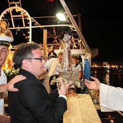 Sbarco di San Nicola Pellegrino nel porto di Trani