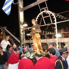 Sbarco di San Nicola Pellegrino nel porto di Trani