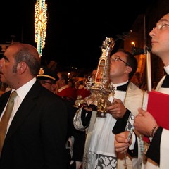 Sbarco di San Nicola Pellegrino nel porto di Trani