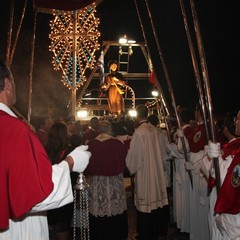 Sbarco di San Nicola Pellegrino nel porto di Trani