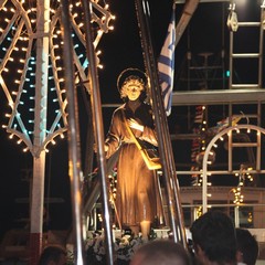 Sbarco di San Nicola Pellegrino nel porto di Trani