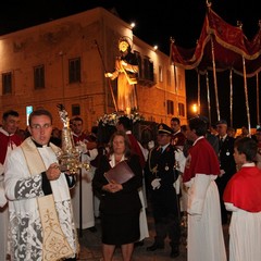 Sbarco di San Nicola Pellegrino nel porto di Trani