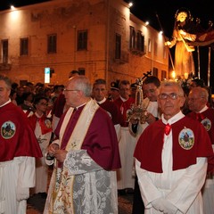 Sbarco di San Nicola Pellegrino nel porto di Trani