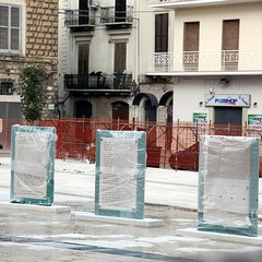 Piazza campo dei Longobardi dopo i lavori di restauro