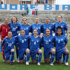 Novembre - A Trani la nazionale femminile di calcio