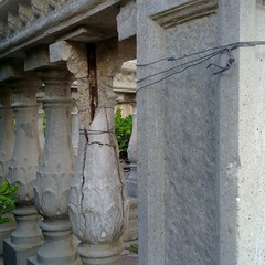 Villa Guastamacchia in stato di abbandono