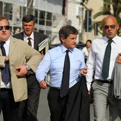 Gianni Alemanno a Trani con Lima e Riserbato