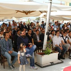 Gianni Alemanno a Trani con Lima e Riserbato