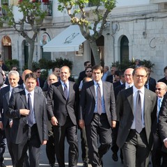 Angelino Alfano a Trani per Gigi Riserbato