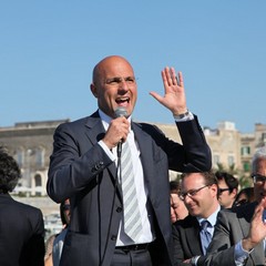 Angelino Alfano a Trani per Gigi Riserbato