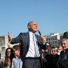 Angelino Alfano a Trani per Gigi Riserbato
